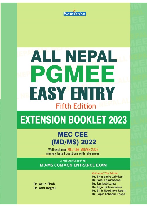 All Nepal PGMEE Easy Entry Extension Booklet 2023